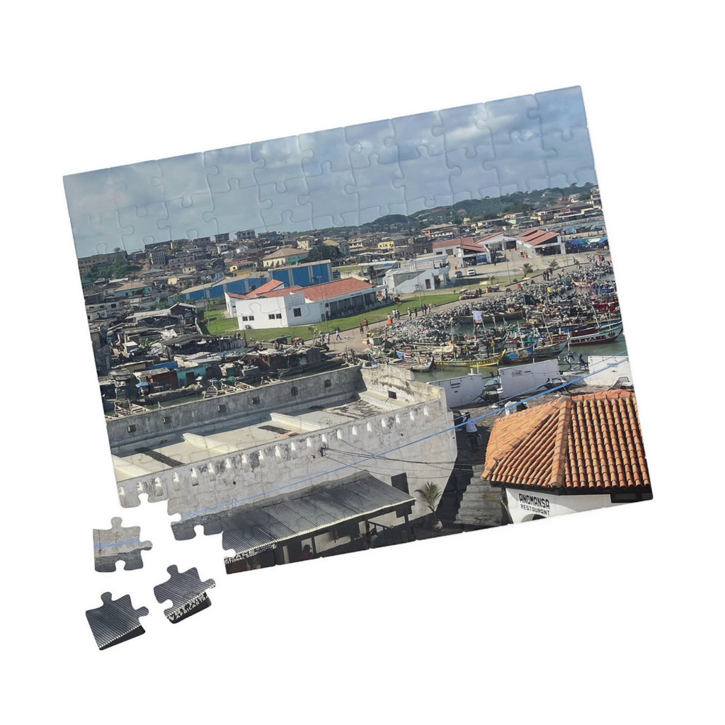 Coastal Harbor Photo Puzzle — Scenic Jigsaw