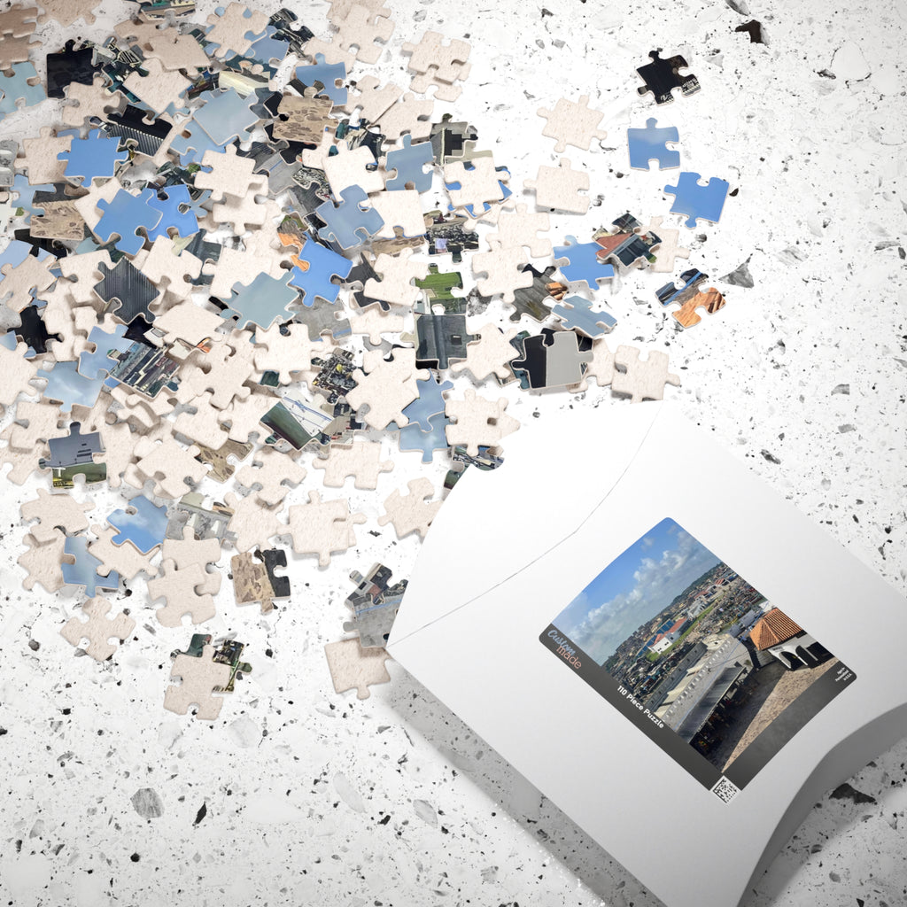 Coastal Harbor Photo Puzzle — Scenic Jigsaw