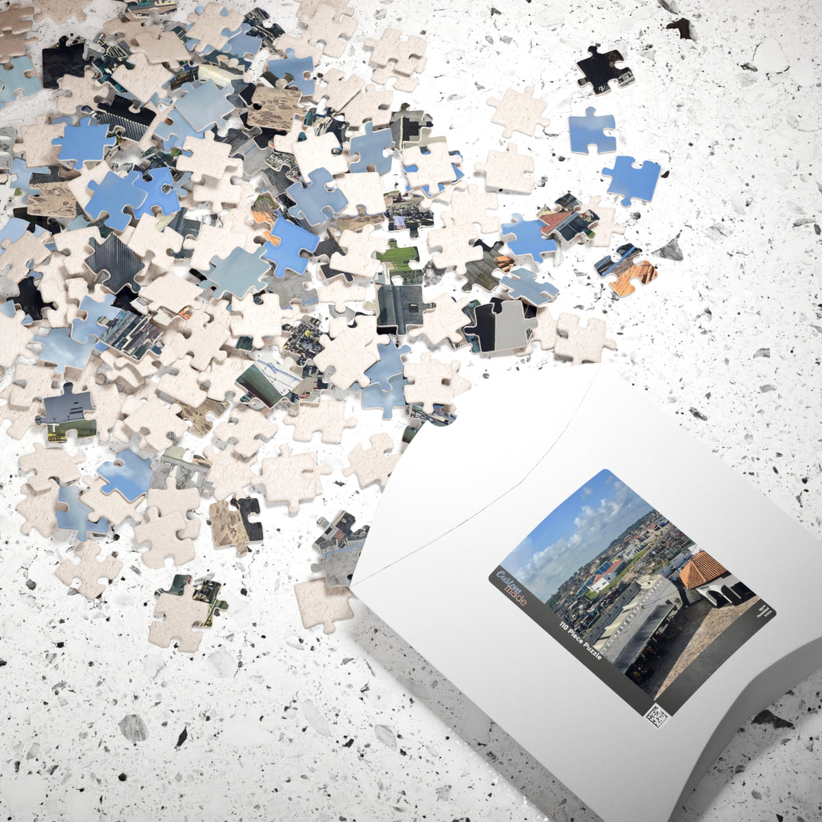 Coastal Harbor Photo Puzzle — Scenic Jigsaw