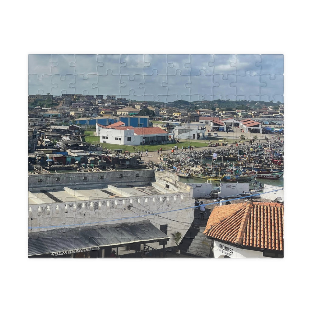 Coastal Harbor Photo Puzzle — Scenic Jigsaw