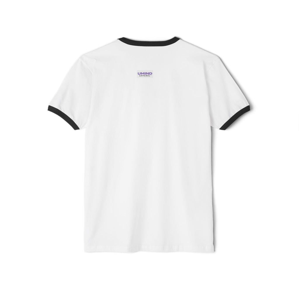 Thank You God Ringer Tee — Christian Faith Graphic T-Shirt Printify
