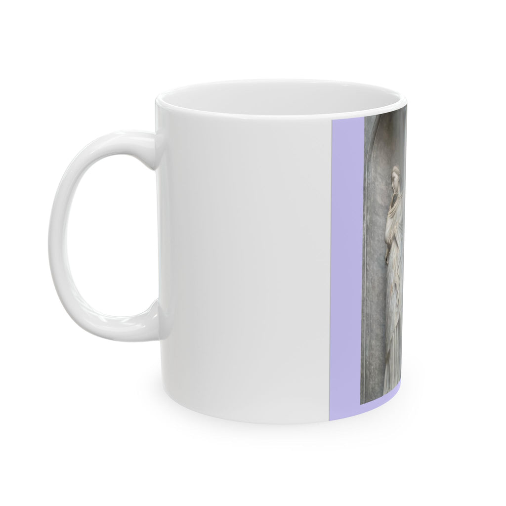 Standing Tall After the Fall Ceramic Mug — Inspirational Quote Coffee Cup (11oz, 15oz)