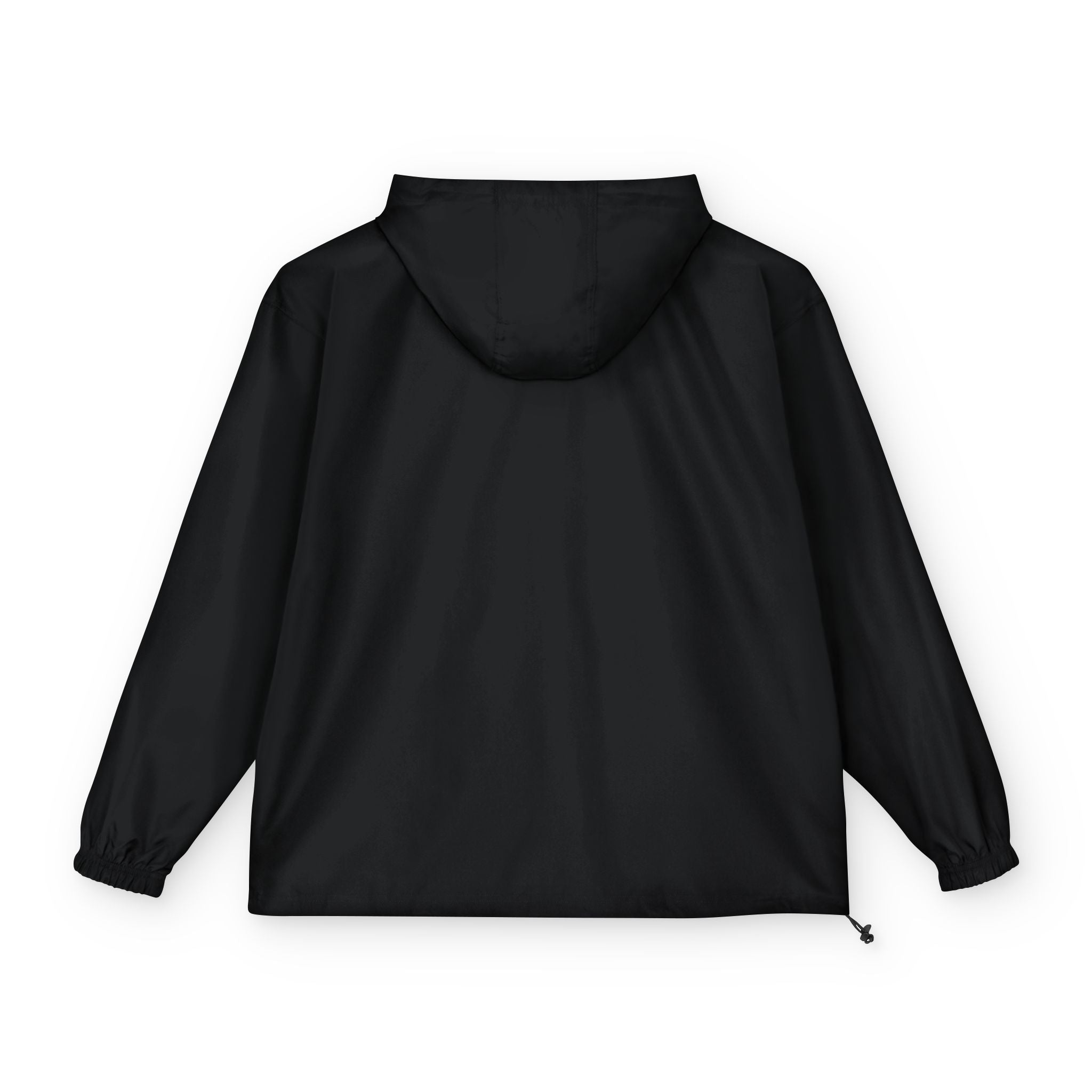 Packable Anorak Jacket — Lightweight Hooded Windbreaker with "Standing Tall" Design