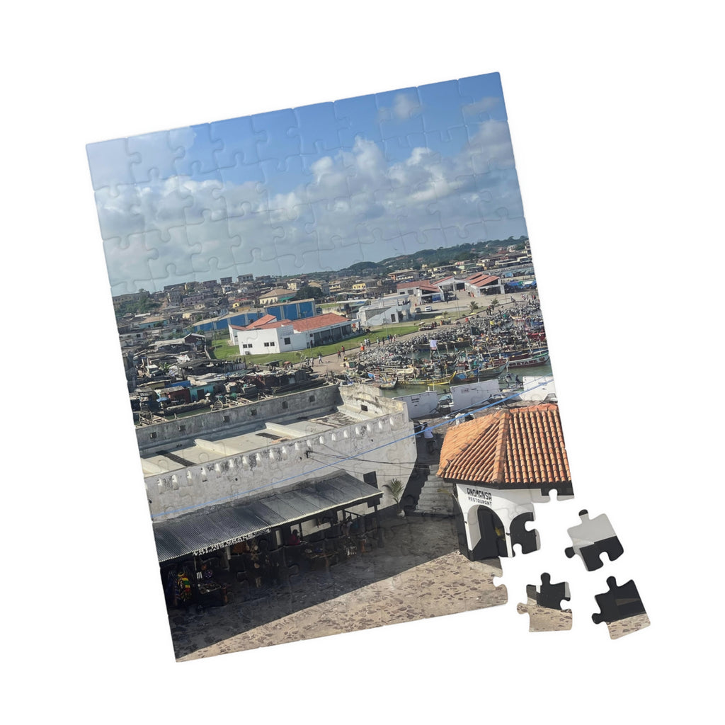 Coastal Harbor Photo Puzzle — Scenic Jigsaw