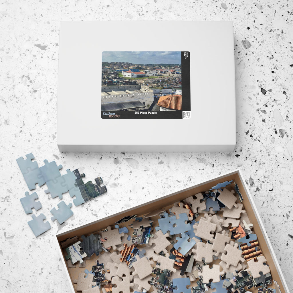 Coastal Harbor Photo Puzzle — Scenic Jigsaw