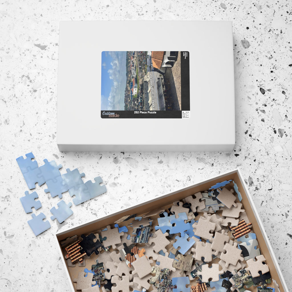 Coastal Harbor Photo Puzzle — Scenic Jigsaw